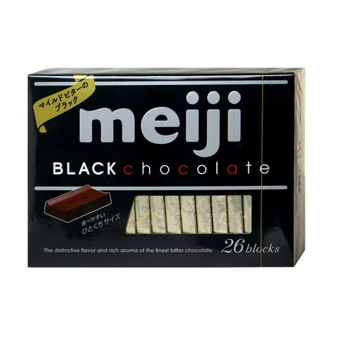 MEIJI BLACK CHOCOLATE BOX 120G 明治 至尊特濃朱古力盒裝 120G