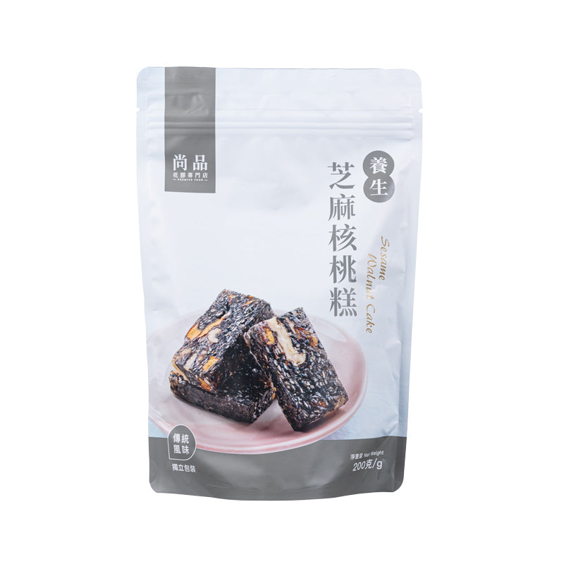 Premier Food Sesame Walnuts Cake 200G 尚品  芝麻合桃糕 200克