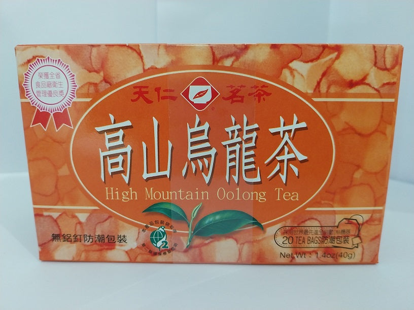 Ten Ren's Tea High Mountain Oolong Tea 20Tea Bags /40G 天仁茗茶 高山烏龍茶 20個茶包/40G