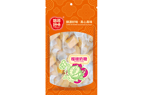 HOMEI DURIAN CANDY 90G 好味牌 榴槤奶糖 90G.