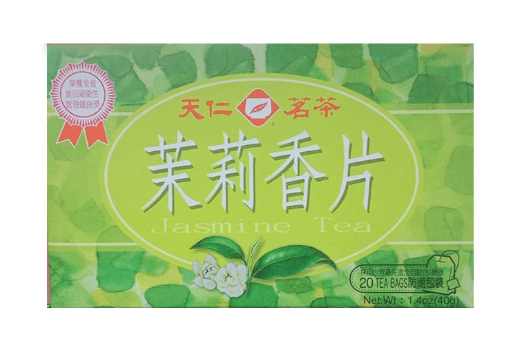 Ten Ren's Tea Jasmine  Tea 20Tea Bags /40G 天仁茗茶 苿莉香片茶 20個茶包/40G