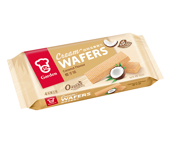 GARDEN CREAM WAFERS- COCONUT 200G 嘉頓 椰子味忌廉威化 200G