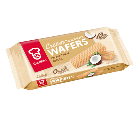 GARDEN CREAM WAFERS- COCONUT 200G 嘉頓 椰子味忌廉威化 200G