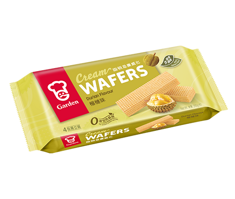 GARDEN CREAM WAFERS- DURIAN 200G 嘉頓 榴槤味忌廉威化 200G