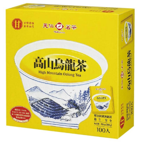 TEN REN's  High Mountain Oolong Tea 100PCS/ 200G 天仁茗茶   高山烏龍茶 100包/ 200G