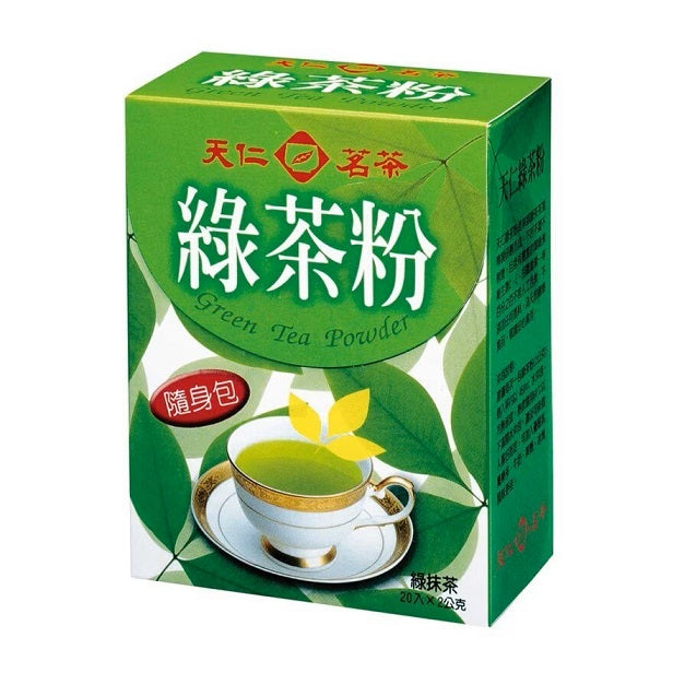 TEN REN's  GREEN TEA POWDER 20PCS/ 40G 天仁茗茶   綠茶粉 20包/ 40G