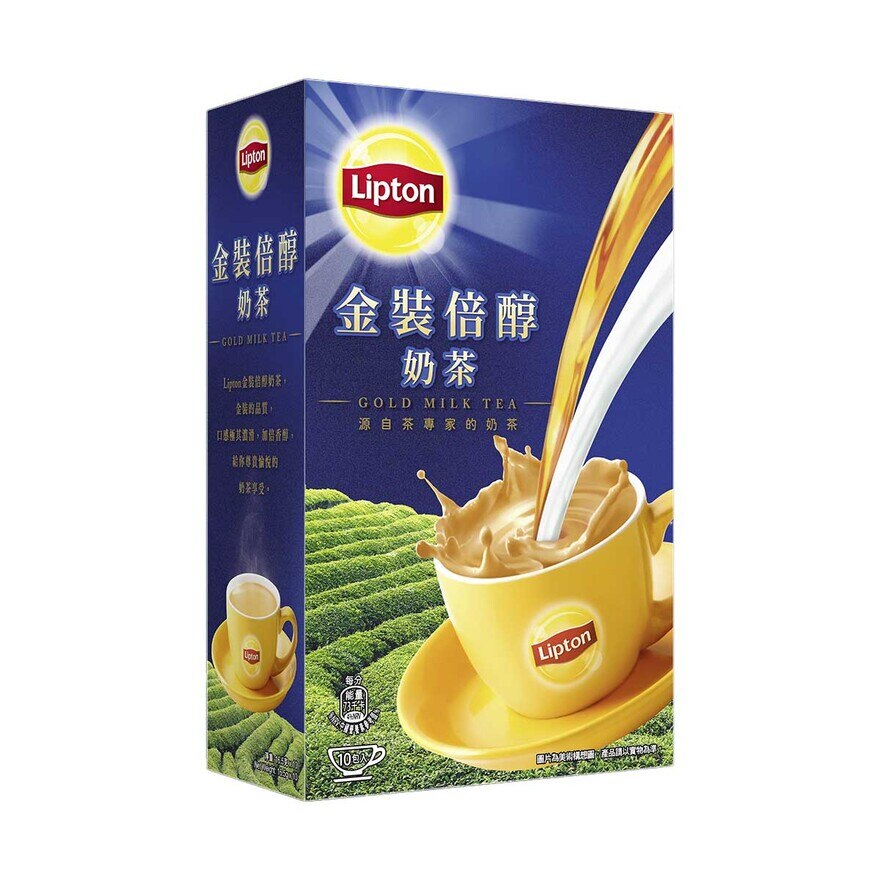 LIPTON MILK TEA GOLD 3 IN 1 STICK 16.5Gx10  立頓 金裝奶茶 16.5Gx10