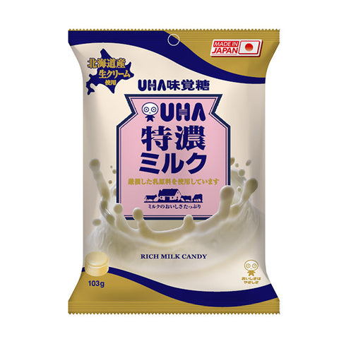 UHA Tokuno 8.2 Milk Candy Bag 味覺 Tokuno 8.2 特濃牛奶糖(袋裝)