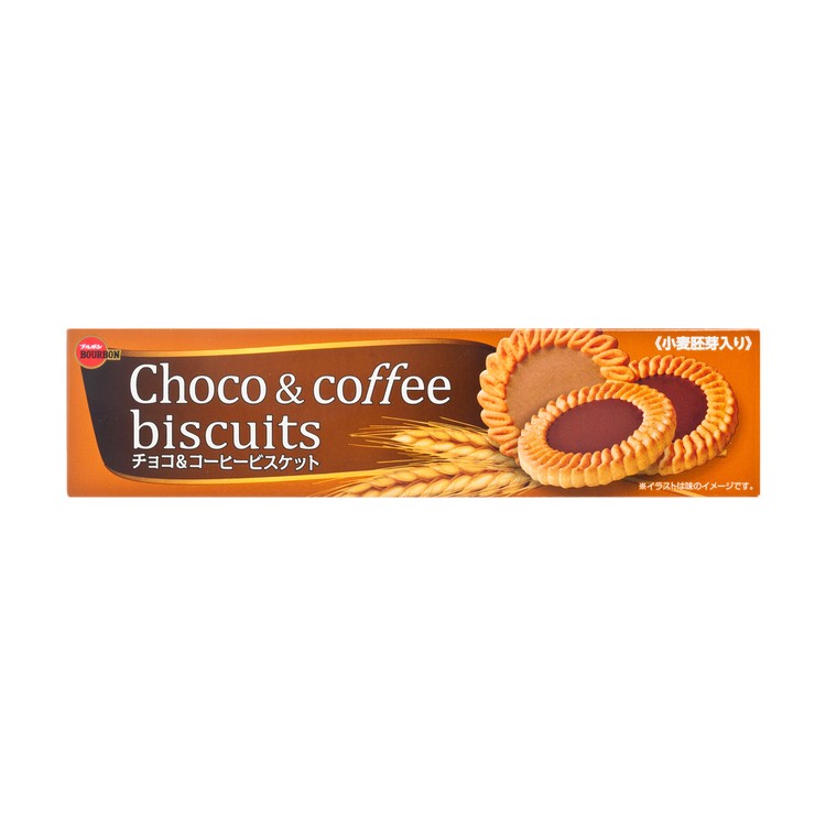 BOURBON CHOCO & COFFEE BISCUIT 24'S BOURBON 百邦 長盒餅-咖啡餅 24'S
