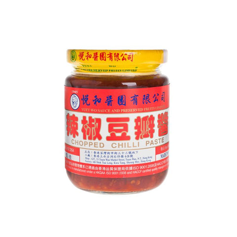 YUET WO CHILI BEAN SAUCE-TOBAN DJAN 210ML 悅和醬園 辣椒豆瓣醬 210ML