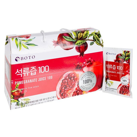 Boto 100% Pomegranate Juice 80ML 100% Boto 高濃度紅石榴汁 80ML