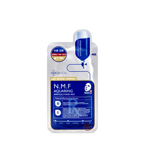 Mediheal N.M.F Aquaring Ampoule Mask Rex (10 piece) 高效水潤保濕導入面膜 ( 10piece )