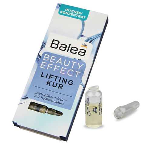 Balea Beauty Effect Lifting Treatment Ampoules 7ml Balea 德國芭樂雅透明質酸保濕精華安瓶(7毫升)