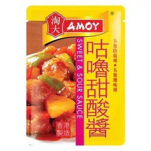 AMOY POUCH PACK-SWEET & SOUR 80G 淘大 咕嚕甜酸醬 80G