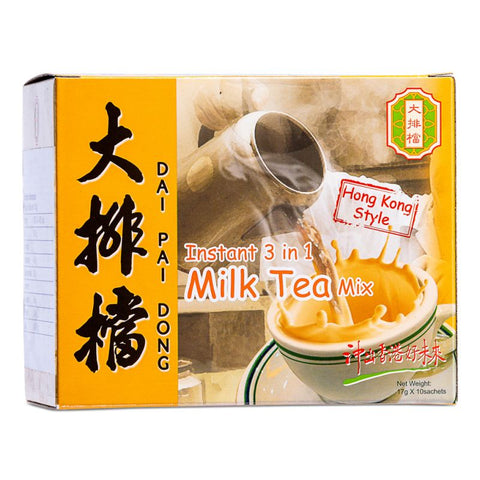 DAI PAI DONG Instant 3 in 1 Milk Tea Mix 10'S 大排檔 即溶 3合 1 奶茶 10'S