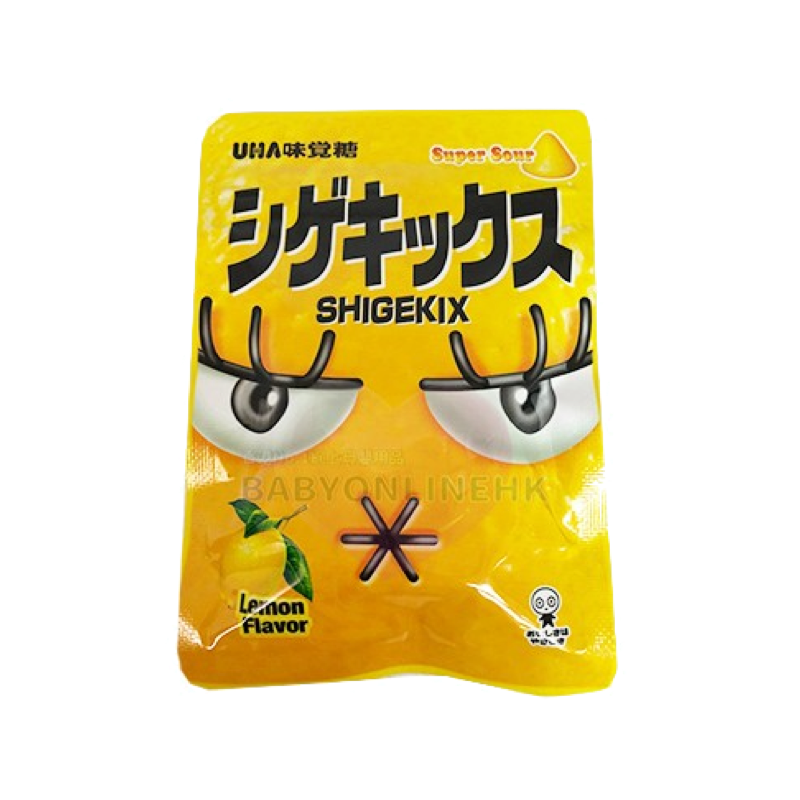 UHA Shigekix Gummy (Lemon Flavor) 25g 味覺 Shigekix 超酸檸檬味橡皮糖 25g