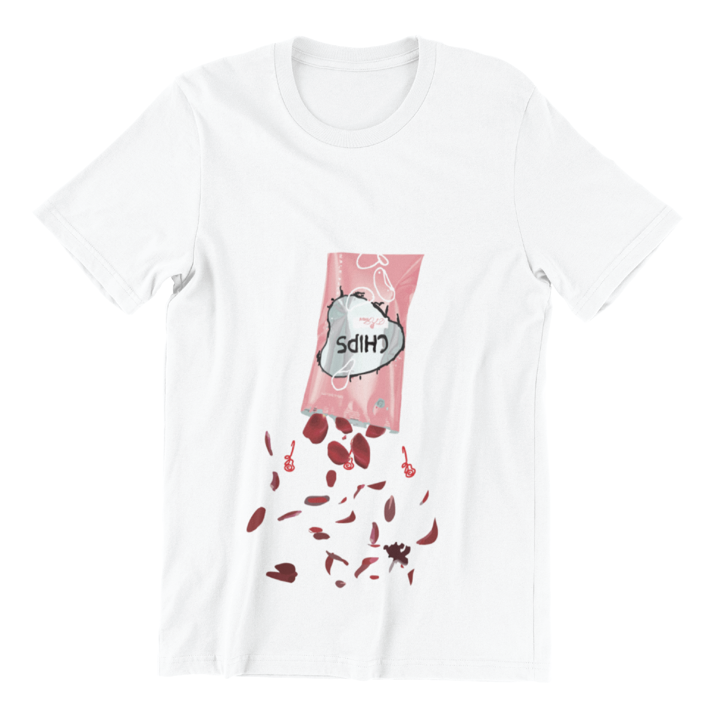 Rose Chips Petal Unisex T-Shirt