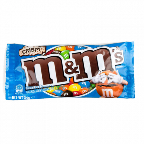 M&M'S 脆脆心朱古力 34G M&M'S CRISPY BAG 34G