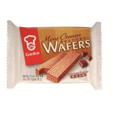 GARDEN MINI CHOCOLATE WAFER 34G 嘉頓 迷你朱古力威化 34G