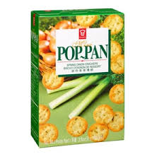 GARDEN MINI POP PAN (SPRING ONION CRACKER) 100G 嘉頓 迷你香蔥薄餅 100G