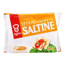 GARDEN SESAME SALTINE 420G 嘉頓 芝麻梳打餅 420G