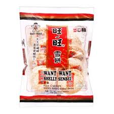 WANT WANT SHELLY SENBEI 72G 旺旺 雪餅 72G