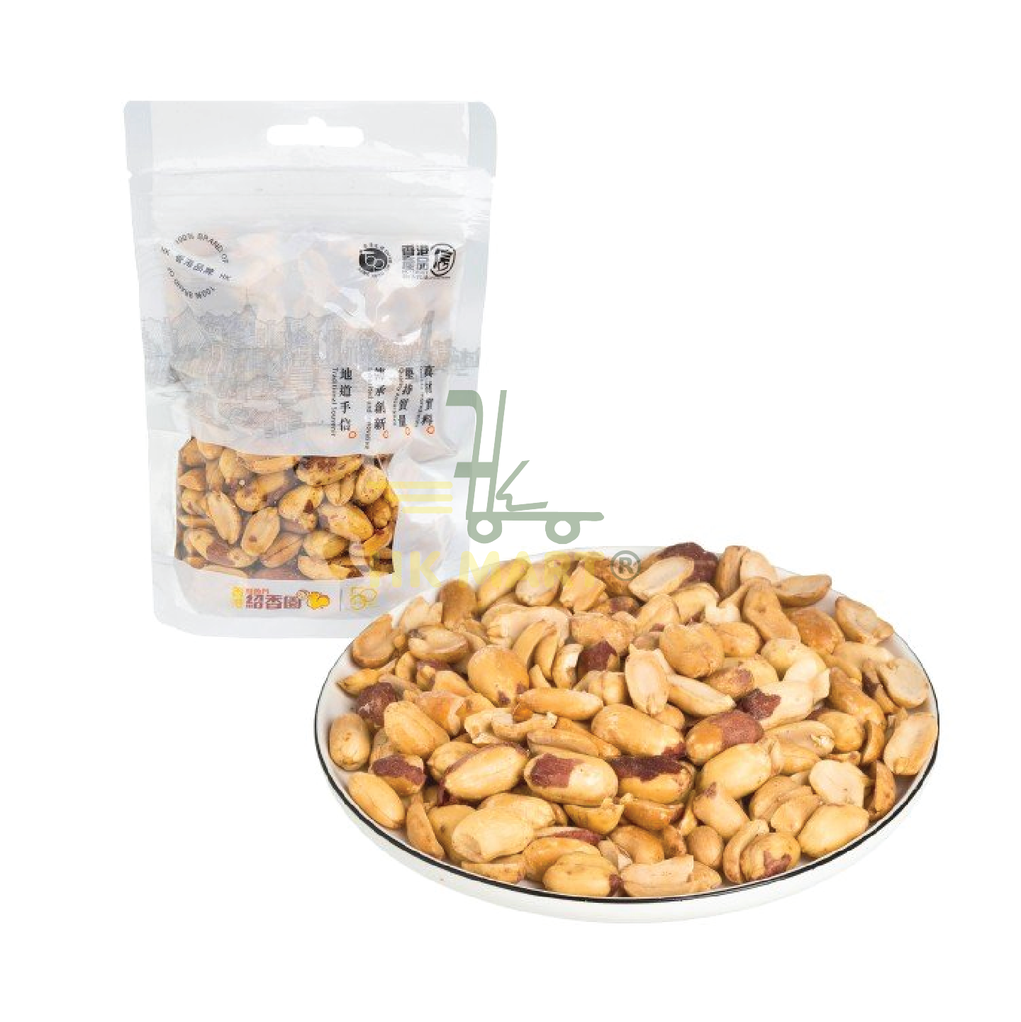 SHIU HEUNG YUEN PEANUTS-NAM YU 160G 鯉魚門紹香園 南乳花生 160G