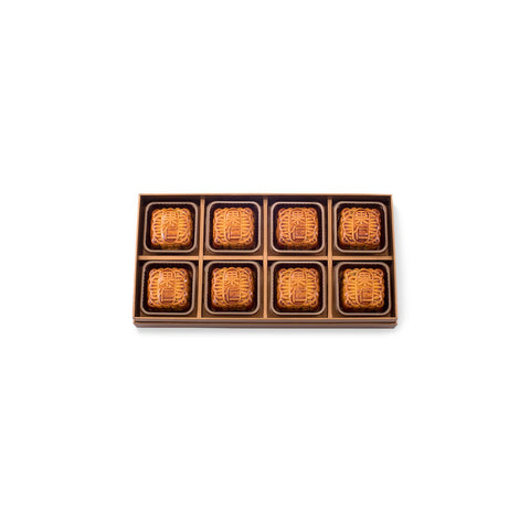 KEE WAH Maltitol High Fiber Mini Assorted Nuts Mooncake (8 pcs) 奇華 麥芽糖醇高纖迷你果仁月餅禮盒 (8個裝)