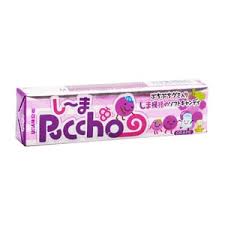 UHA Puccho Stick Candy (Grape Flavor) 50G 味覺 Puccho 提子味果肉糖 50G