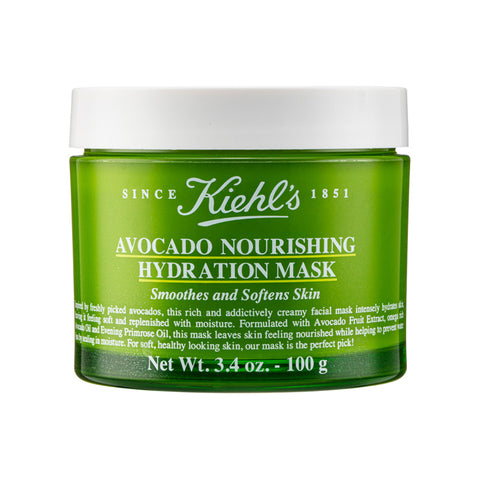 Kiehl's AVOCADO HYDRATION MASK 100g  Kiehl’s 牛油果保濕注養面膜 100克