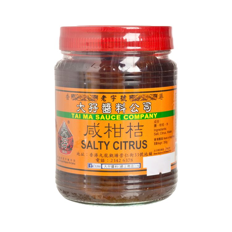 TAI MA SALTY CITRUS 370G 大孖醬園 咸柑桔 370G