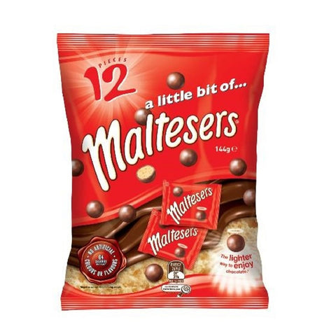 MALTESERS Chocolate Family Size 144G 麥提莎 朱古力家庭裝 144克