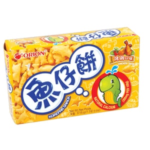 ORION KOREPAD SNACK(CHICKEN FLAVOUR) 33G 奧利安 魚仔餅雞味 33G