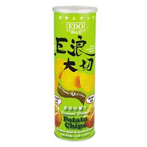 EDO PACK SEAWEED FLAVOUR P CHIPS 150G 江戶 紫菜味薯片 150G