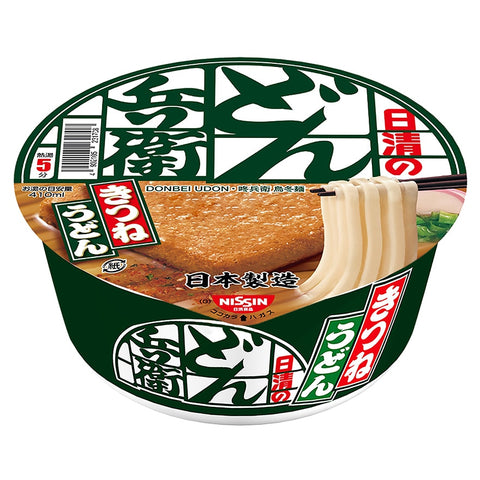 Nissin Donbei Bowl Kitsune Udon 95G 日清 特盛咚兵衛腐皮烏冬 95克