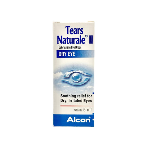 Alcon Tears Naturale II Lubricating Eye Drops 5ml 愛爾康適然高清淚然人工淚液 Tears Naturale II 5毫升