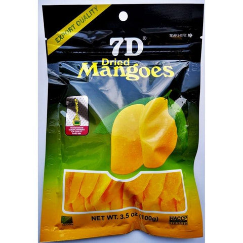 7D Dried Philippines Mango 100G 7D 菲律賓芒果乾 100G