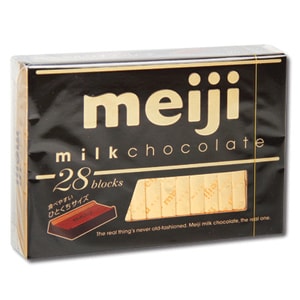 MEIJI MILK CHOCOLATE BOX 120G 明治 至尊牛奶朱古力盒裝 120G