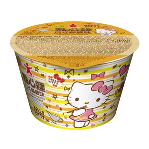 DOLL Hello Kitty Dim Sum Noodle Japanese Curry Flavour 37G 公仔 Hello Kitty 點心麵日式咖哩味 37G