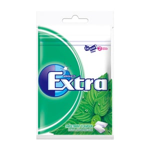 EXTRA Extra Xyl. Sweetmint 20s bag 28G 益達 曬駱駝無糖香口珠- 清甜薄荷20粒 28G