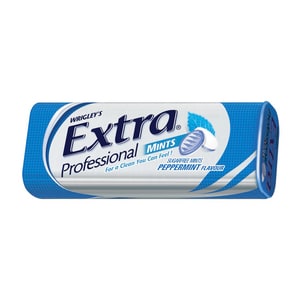 EXTRA PROF MINT PEPPERMINT 20g 益達 無糖薄荷糖-清新薄荷味 20g