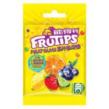 Frutips Fruity Juice Gummy 48G 能得利 果汁橡皮糖 48G