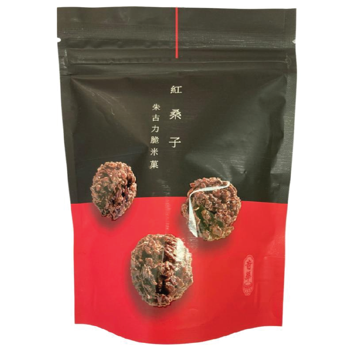 KEE WAH Chocolate Crispy Rice Balls With Raspberry 35G 奇華 紅桑子朱古力脆米菓 35G