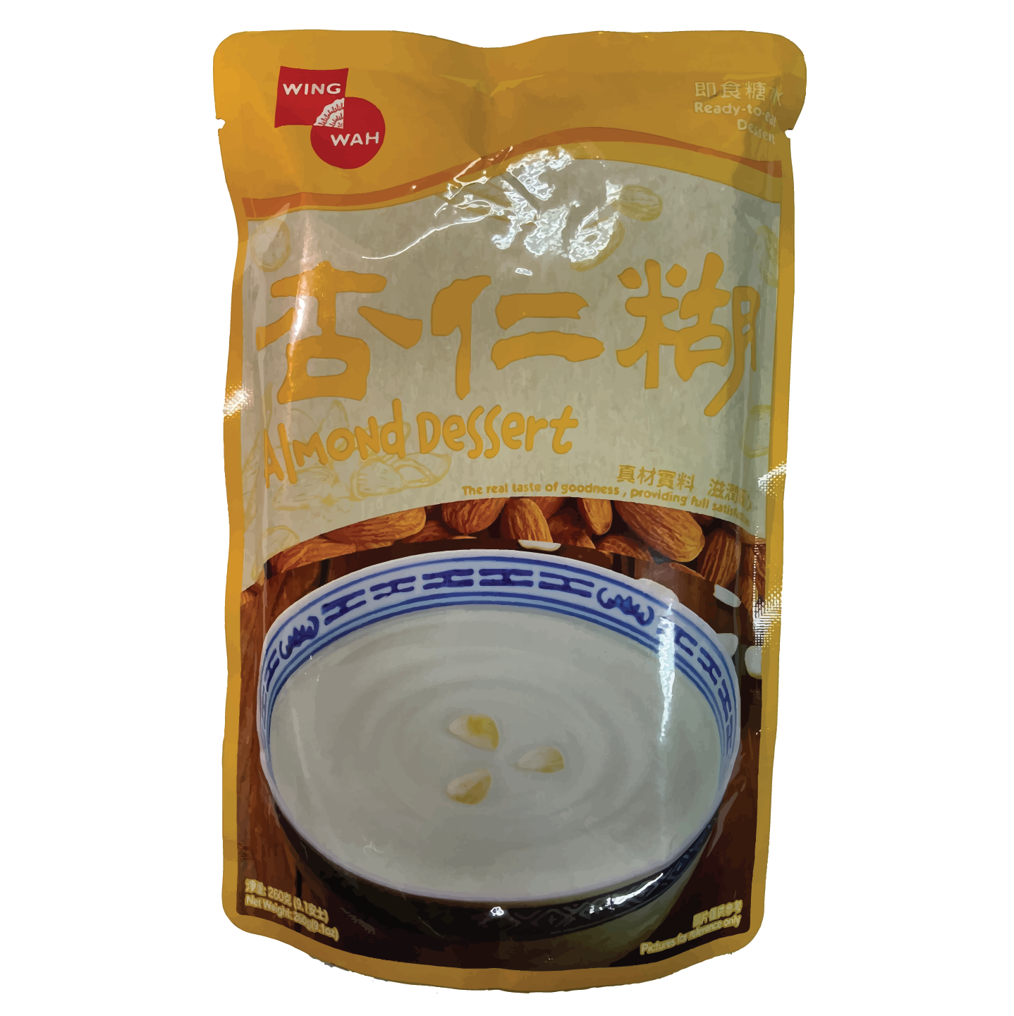 Wing Wah Instant Almond Dessert 260G 榮華 生磨杏仁糊 260G