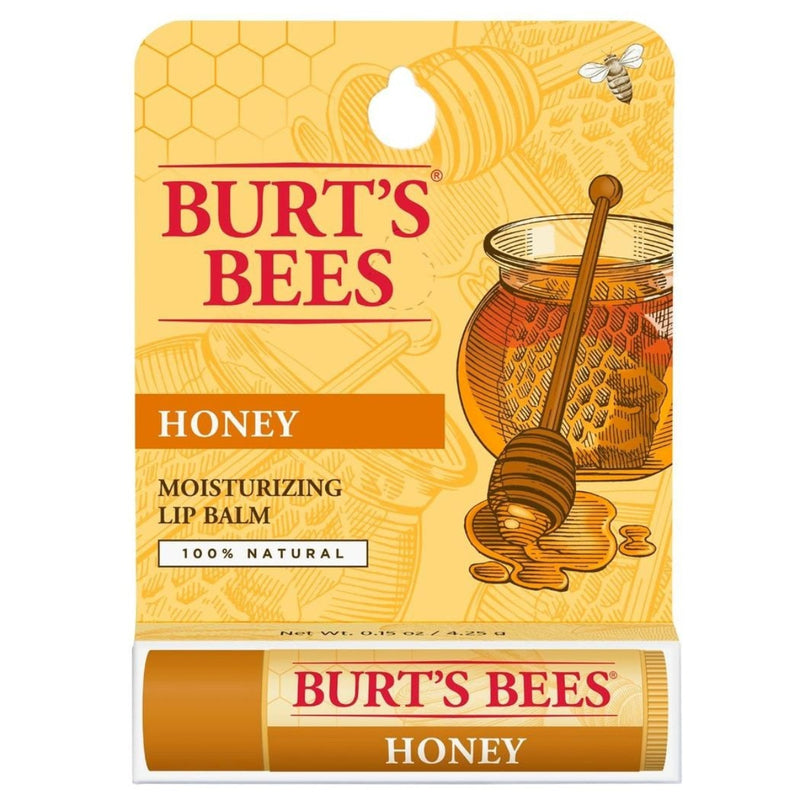 Burt's Bees Honey Lip Balm 4.25g Burt's Bees蜂蜜皇牌潤唇膏 4.25克