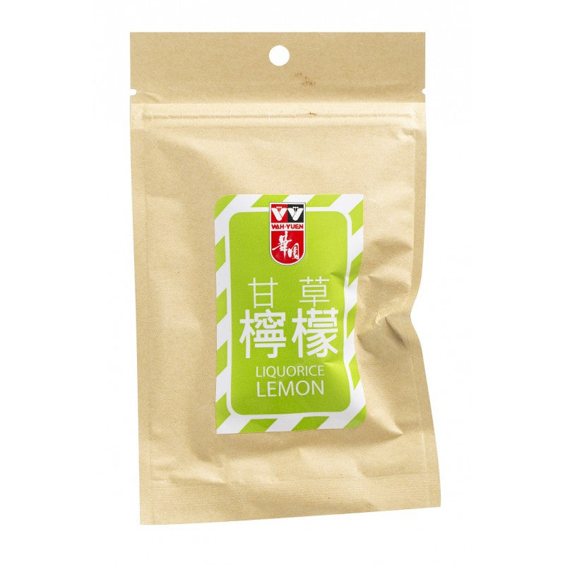 WAH YUEN Liquorice Lemon - M - 52g  華園 甘草檸檬（中）- 52克