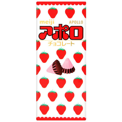 MEIJI APOLLO CHOCOLATE SANRIO 46G 明治 阿波羅草莓朱古力 46G