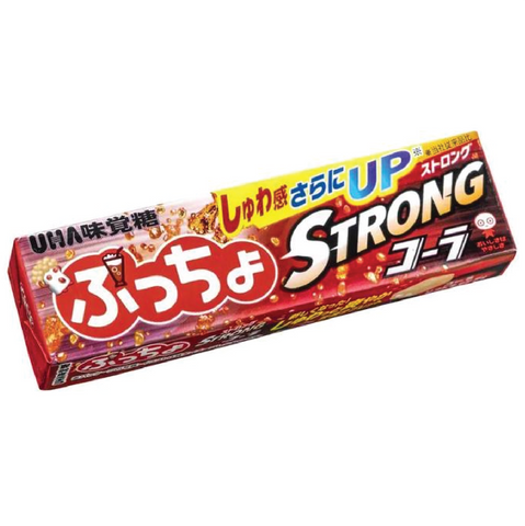 PUCCHO STICK CANDY(STRONG COLA FLV) 10 PCS 味覺 條裝果粒軟糖超強可樂味 10 PCS