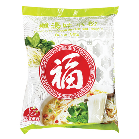 Fuku Instant Rice Noodle Bi Hun Soto Flv 55G 福字 雞湯味米粉 55G