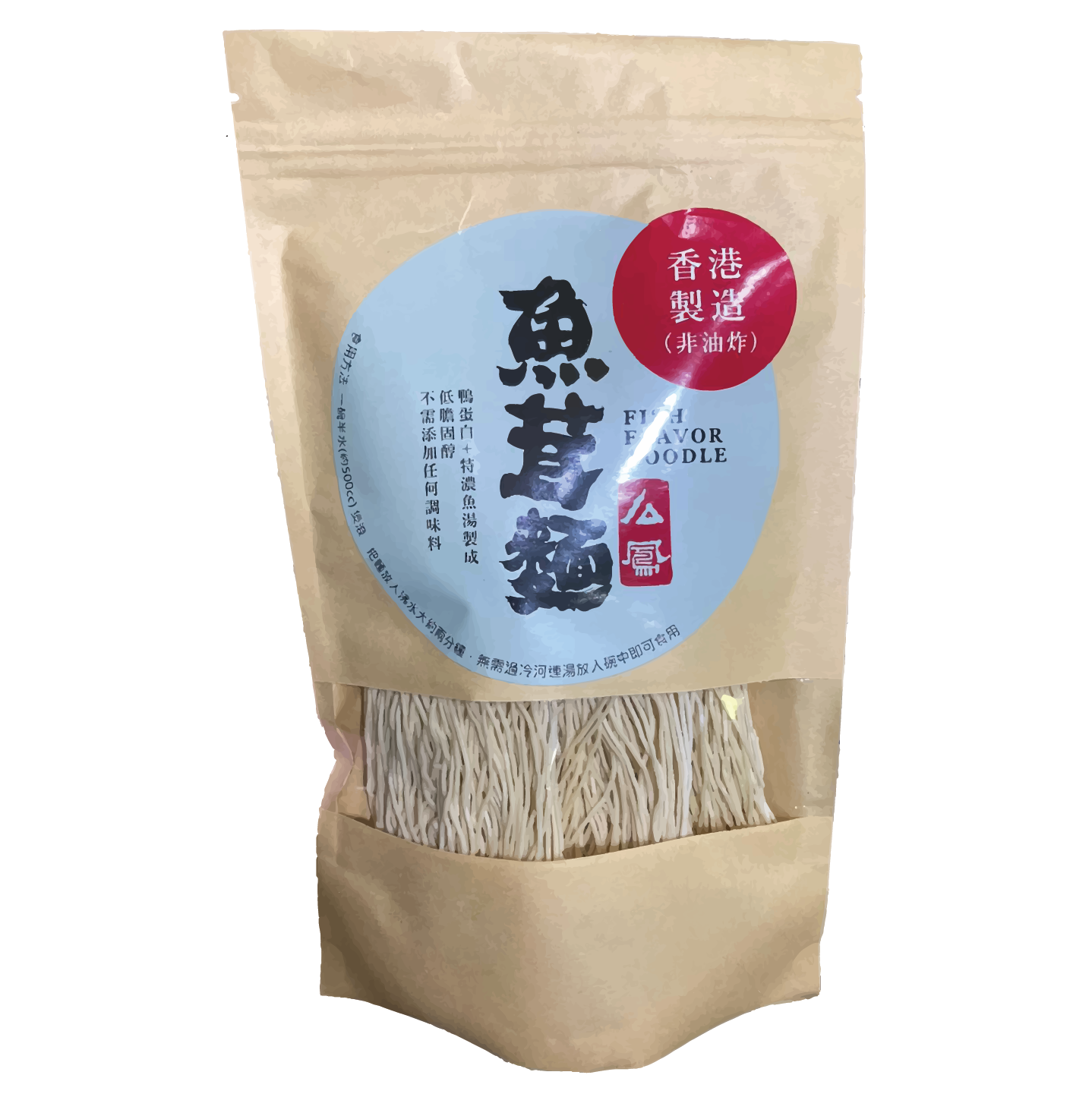 SHANG HAI YIU FUNG Fish Paste Noodles 180G 上海么鳳 魚茸麵 180G